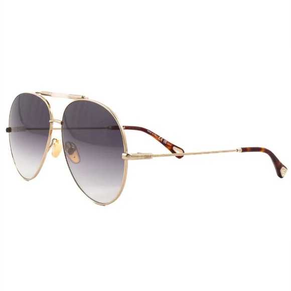 Chloe Ulys Aviator Sunglasses - Picture 9 of 11